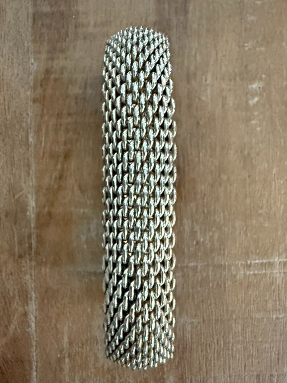 Tiffany & Co. Sterling Silver Somerset Mesh Bracelet